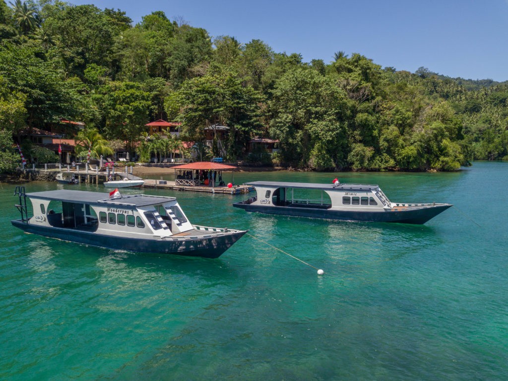 45 NAD Lembeh Resort Boats